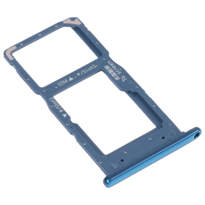 SIM TRAY PER HUAWEI ENJOY 9S / P SMART 2019 (POT-LX1) / P SMART 2020 AURORA BLU