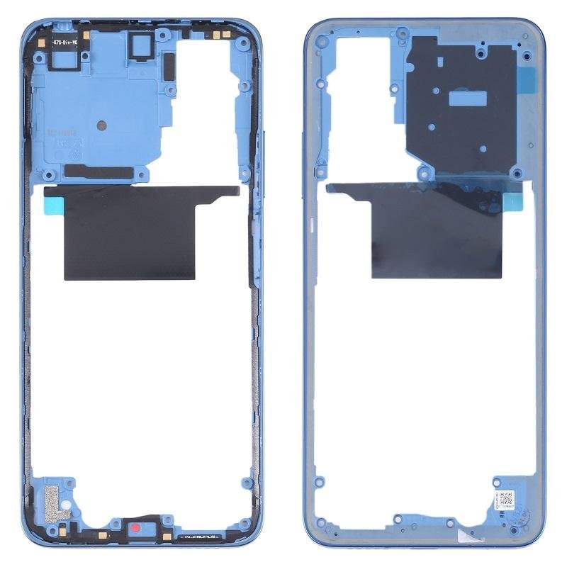 COVER CENTRALE B PER XIAOMI REDMI NOTE 11S / REDMI NOTE 11 (2201117TG 2201117TI 2201117TY 2201117TL) BLU ORIGINALE