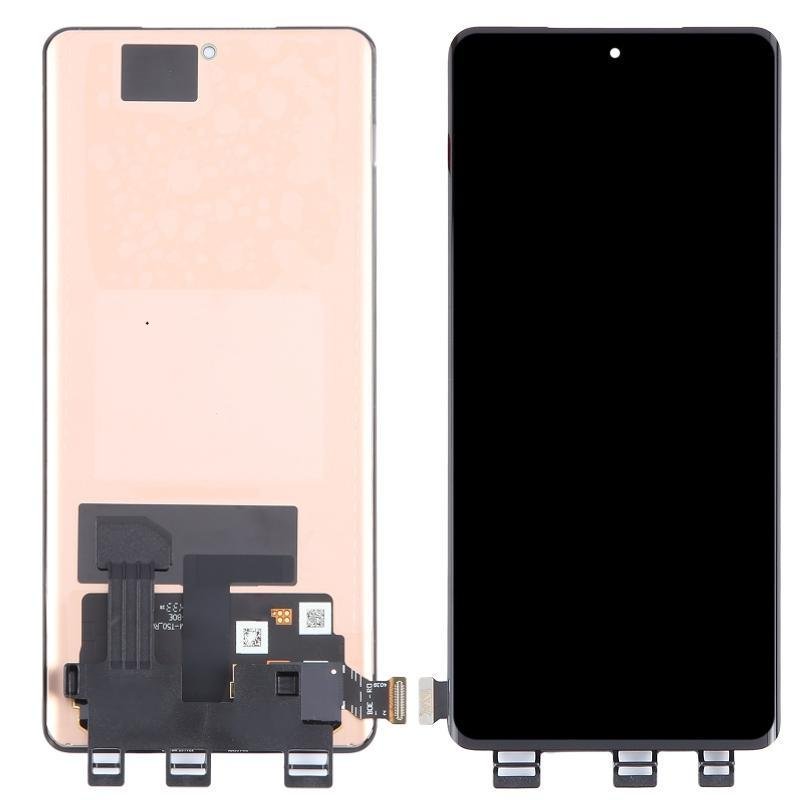 DISPLAY AMOLED + TOUCHSCREEN DISPLAY COMPLETO SENZA FRAME PER ONEPLUS 12R 1+12R (CPH2609 CPH2585) / ONEPLUS ACE 3 1+ACE 3 (PJE110) / ONEPLUS ACE 3 PRO 1+ACE 3 PRO (PJX110) / FIND X7 (PHZ110) / GT5 PRO (RMX3888) / REALME GT 6 (RMX3851) / REALME GT 6T (RMX3853) NERO ORIGINALE