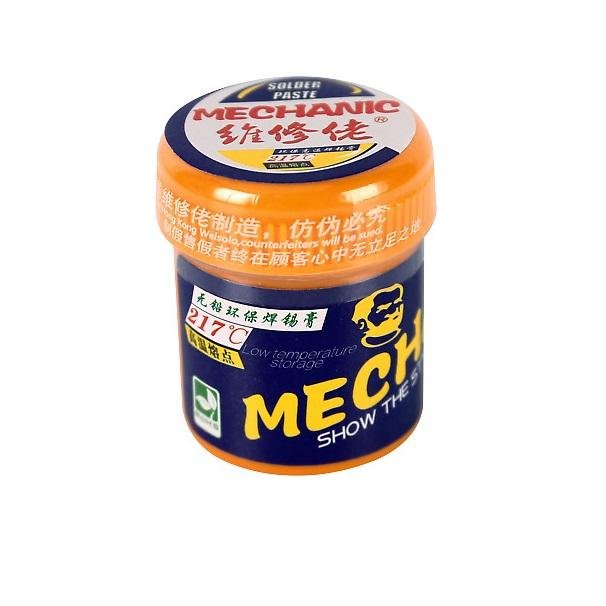 PASTA DI SALDATURA SENZA PIOMBO MECHANIC V8S35 MICRON 20-38um PESO 60g ALTA TEMP 217o