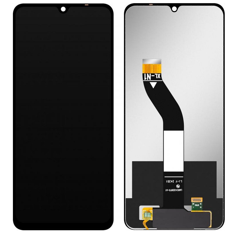 DISPLAY LCD + TOUCHSCREEN DISPLAY COMPLETO SENZA FRAME PER XIAOMI REDMI 14C (2411DRN47C 2409BRN2CY) / REDMI A3 PRO / POCO C75 (2410FPCC5G) NERO ORIGINAL (XL-N1 VERSION)