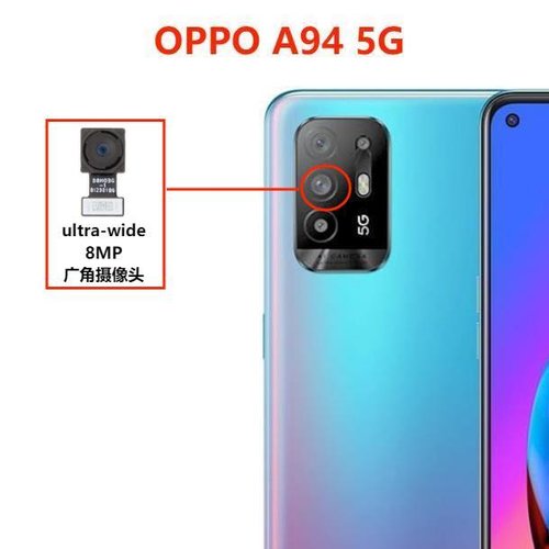 ANGOLO AMPIO CAMERA POSTERIORE PICCOLO 8MP PER OPPO A94 5G (CPH2211)