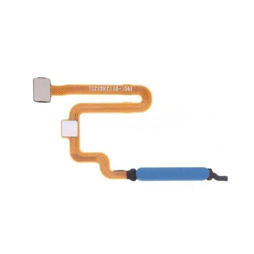 TASTO HOME + IMPRONTE FLEX COMPLETO PER XIAOMI REDMI NOTE 12 PRO 4G (2209116AG 2209116AG) BLU