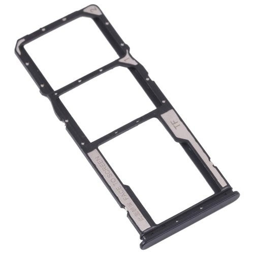 DUAL SIM TRAY PER XIAOMI REDMI NOTE 11S 4G (2201117SG 2201117SI) / REDMI NOTE 11 (2201117TG) / REDMI NOTE 12S (2303CRA44A 23030RAC7Y 2303ERA42L) / POCO M4 PRO 4G (MZB0B5VIN 2201117PI 2201117PG) GRIGIO