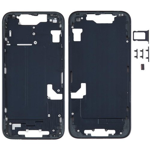 COVER CENTRALE A PER APPLE IPHONE 14 6.1 NERO MATERIALE ORIGINALE