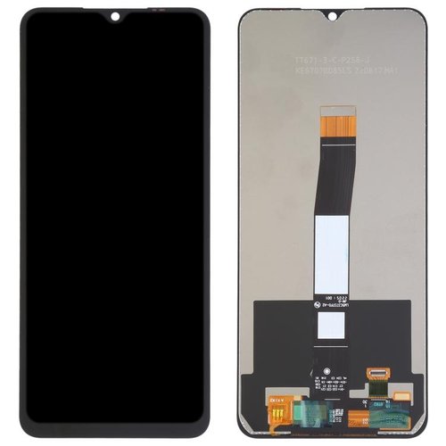 DISPLAY LCD + TOUCHSCREEN DISPLAY COMPLETO SENZA FRAME PER XIAOMI REDMI 10C (220333QAG 220333QBI 220333QNY) / POCO C40 (220333QPG) NERO ORIGINALE