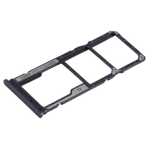 DUAL SIM TRAY PER XIAOMI REDMI 13C (23100RN82L 23106RN0DA) / POCO C65 (2310FPCA4G) NERO