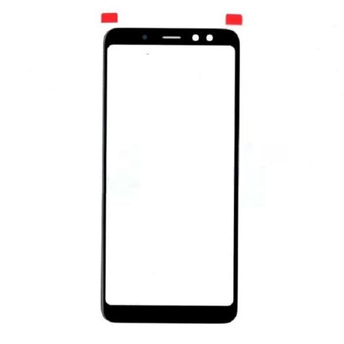 VETRO PER SAMSUNG GALAXY A8 (2018) A530F NERO