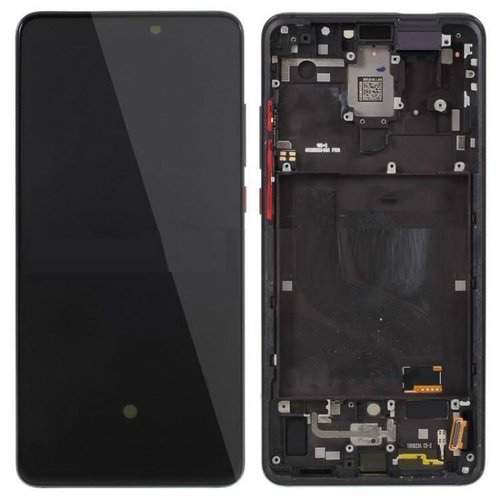 (Prenotazione) TOUCHSCREEN + DISPLAY OLED DISPLAY COMPLETO + FRAME PER XIAOMI MI 9T / MI 9T PRO / REDMI K20 / REDMI K20 PRO NERO ORIGINALE