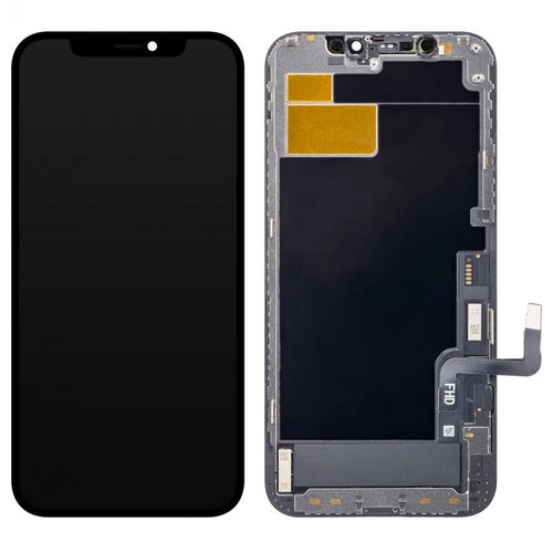 TOUCHSCREEN + DISPLAY LCD DISPLAY COMPLETO PER APPLE IPHONE 12 / IPHONE 12 PRO 6.1 INCELL ZY FHD 1080P
