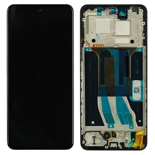 DISPLAY LCD + TOUCHSCREEN DISPLAY COMPLETO + FRAME PER REALME 12 4G (RMX3871) / REALME 13 4G NERO ORIGINALE (SERVICE PACK)