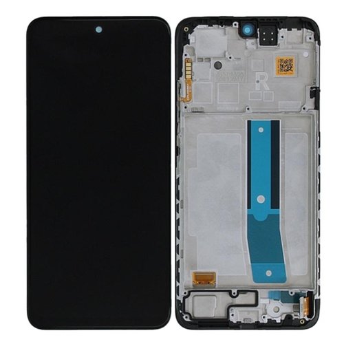 TOUCHSCREEN + DISPLAY OLED DISPLAY COMPLETO + FRAME PER XIAOMI REDMI NOTE 12S (2303CRA44A 23030RAC7Y 2303ERA42L) NERO