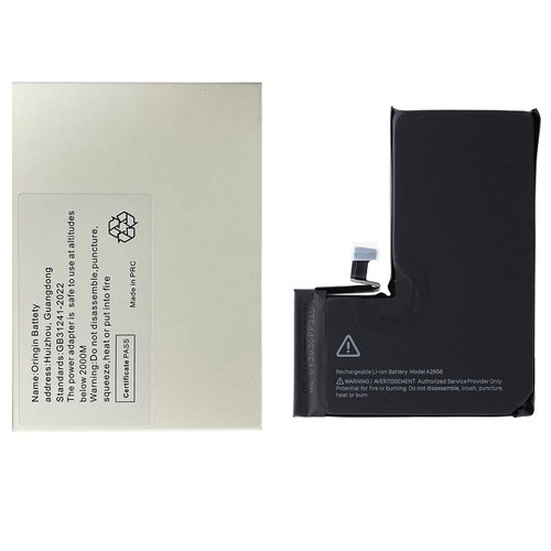 BATTERIA DE GRANDE CAPACITA (3350 mAh) PER APPLE IPHONE 13 PRO 6.1 (DIAGNOSTICABILE BATTERIA NON È NECESSARIA LA SALDATURA CAVO BATTERIA ORIGINALE NESSUN MESSAGGIO "PARTE SCONOSCIUTA") (RICHIEDE AGGIORNAMENTO ALL'ULTIMA VERSIONE)