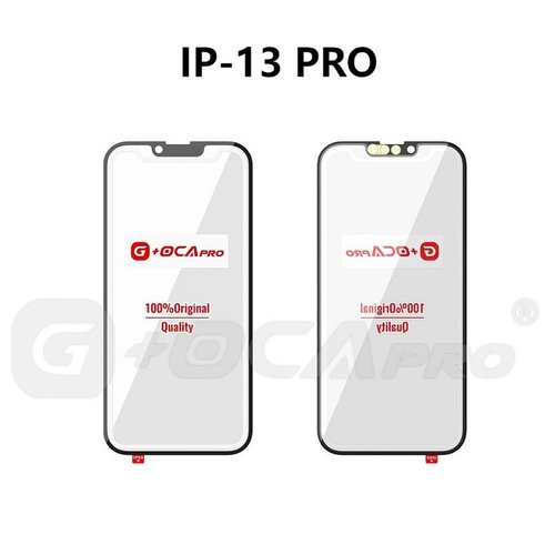G+ PRO VETRO + OCA PER APPLE IPHONE 13 PRO 6.1 NERO