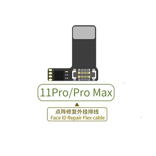 MIJING ESTERNO FACE ID CAVO FLESSIBILE DEL PROIETTORE DOT (PUò ESSERE COLLEGATO DIRETTAMENTE SENZA SMONTAGGIO) PER APPLE IPHONE 11 PRO / 11 PRO MAX