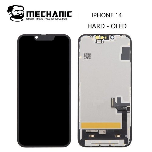 TOUCHSCREEN + DISPLAY OLED DISPLAY COMPLETO PER APPLE IPHONE 14 6.1 MECHANIC OLED VERSIONE DURA