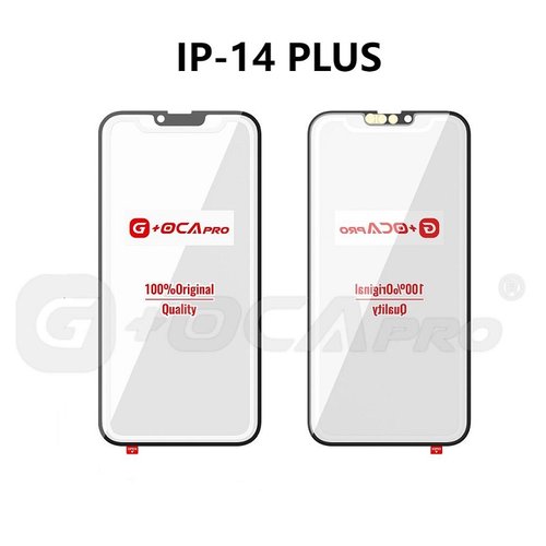 G+ PRO VETRO + OCA PER APPLE IPHONE 14 PLUS 6.7 NERO