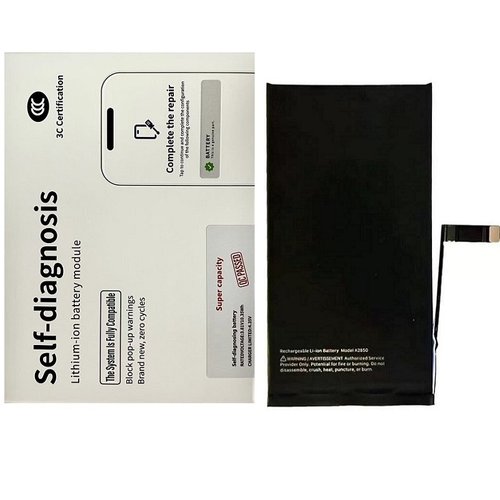 BATTERIA DE GRANDE CAPACITA (4780 mAh) PER APPLE IPHONE 14 PLUS 6.7 (BATTERIA DECODIFICABILE GENUINA AUTODIAGNOSTICABILE) (RICHIEDE AGGIORNAMENTO ALL'ULTIMA VERSIONE)