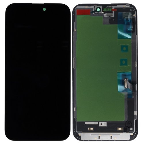 TOUCHSCREEN + DISPLAY OLED DISPLAY COMPLETO PER APPLE IPHONE 15 PLUS 6.7&nbsp;ORIGINALE A+ (SENSORE FLEX) DIAGNOSTICABILE (RICHIEDE AGGIORNAMENTO ALL'ULTIMA VERSIONE)
