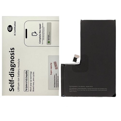 BATTERIA DE GRANDE CAPACITA (4820 mAh) PER APPLE IPHONE 15 PRO MAX 6.7 (BATTERIA DECODIFICABILE GENUINA AUTODIAGNOSTICABILE) (RICHIEDE AGGIORNAMENTO ALL'ULTIMA VERSIONE)