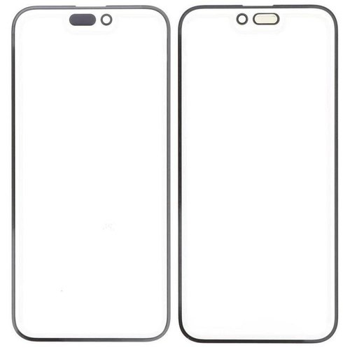 VETRO + OCA PER APPLE IPHONE 15 PRO MAX 6.7 NERO