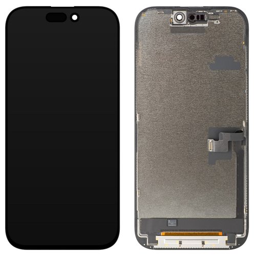 TOUCHSCREEN + DISPLAY LCD DISPLAY COMPLETO PER APPLE IPHONE 16 PRO 6.3 INCELL ZY FHD 1080P (FREQUENZA DI AGGIORNAMENTO: 120HZ)