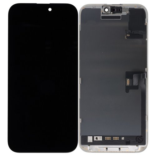 TOUCHSCREEN + DISPLAY OLED DISPLAY COMPLETO PER APPLE IPHONE 16 PRO MAX 6.9 NUOVA ORIGINALE&nbsp;(SERVICE PACK + SENSORE FLEX DOPO AVER ESEGUITO LA DIAGNOSI È EMERSO CHE ERA AUTENTICO) (RICHIEDE AGGIORNAMENTO ALL'ULTIMA VERSIONE)