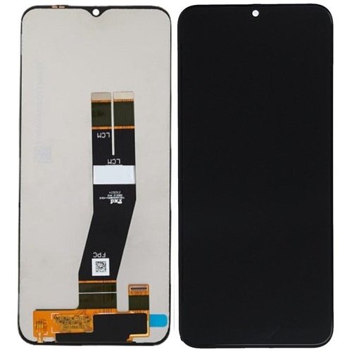 DISPLAY LCD + TOUCHSCREEN COMPLETO SENZA FRAME PER SAMSUNG GALAXY A14 A145P A145R NERO ORIGINALE