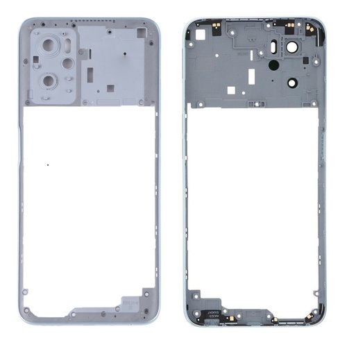 COVER CENTRALE B PER OPPO A76 (CPH2375) BLU