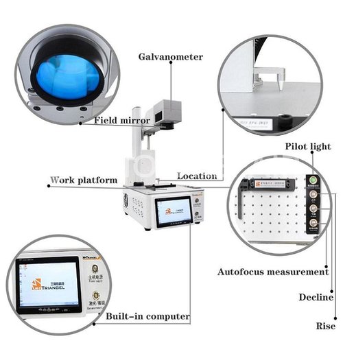 (Prenotazione) M-TRIANGEL PG-ONES MACCHINA INCISIONE LASER PER IPHONE ESTRATTORE DI VETRO RIPARAZIONE DI FRAME LCD