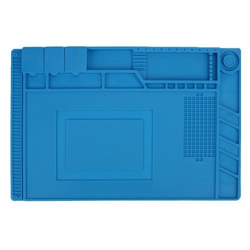 TAPPETO DI SALDATURA SILICONE ISOLANTE 450MM*300MM S-160 / RL-160A PER RIPARAZIONE