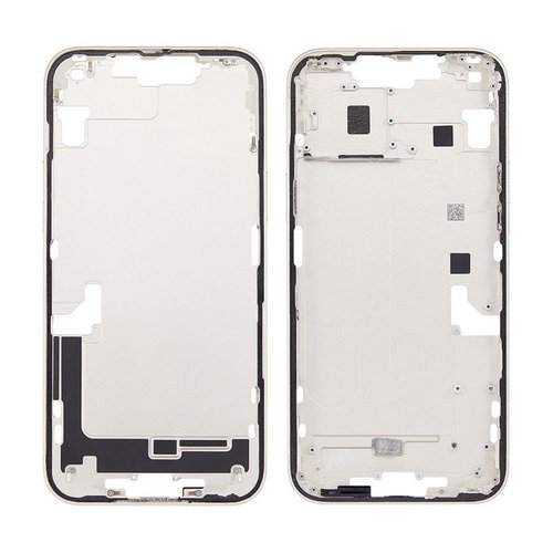 COVER CENTRALE A PER APPLE IPHONE 14 PLUS 6.7 BIANCO MATERIALE ORIGINALE