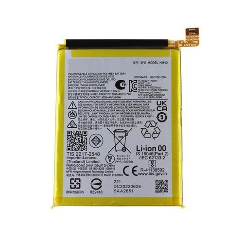 BATTERIA NH40 PER MOTOROLA MOTO E22 (XT2239) / E22i (XT2239-18)