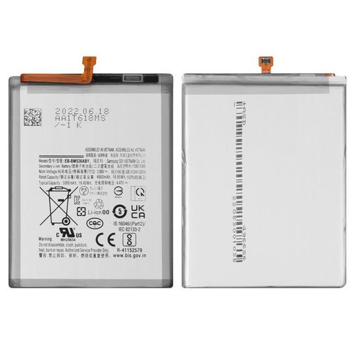 BATTERIA ORIGINALE EB-BM526ABY PER SAMSUNG GALAXY M52 5G M526B / A23 5G A236B / M23 M236B / M33 5G M336B / M53 M536B / A23 A235F