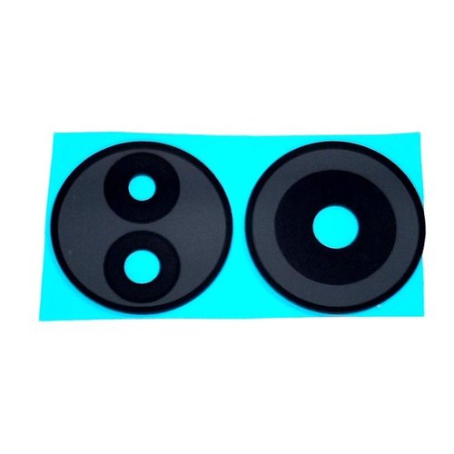 SET 2 PEZZI VETRO DI CAMERA PER OPPO RENO11 F 5G (CPH2603) VERDE / NERO