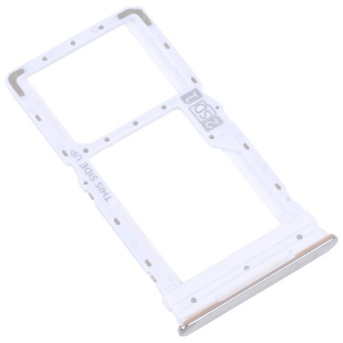 DUAL SIM TRAY PER MOTOROLA MOTO G82 (XT2225-1) / MOTO G71S BIANCO