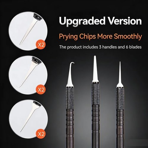 YCS MR-DT01 SET DI LEVE MULTIFUNZIONALI PER SMONTAGGIO/RIMOZIONE DELL'ADESIVO IC / CPU DEL DISCO RIGIDO