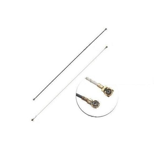SET 2 ANTENNA PER SAMSUNG GALAXY A22 5G A226B (BIANCO 116MM / NERO 128MM)