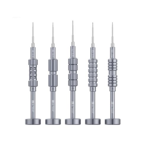 MEGA IDEA 2D ITHOR SCREWDRIVER KIT A PHILLIPS CACCIAVITE / B TRI-POINT Y CACCIAVITE / C PENTALOBE CACCIAVITE / D PINHEAD PHILLIPS CACCIAVITE / E T2 TORX CACCIAVITE