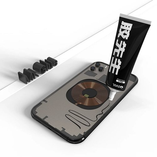 2UUL DA41 Mr.Glue COLLA PER RIPARAZIONI NERO 25ML