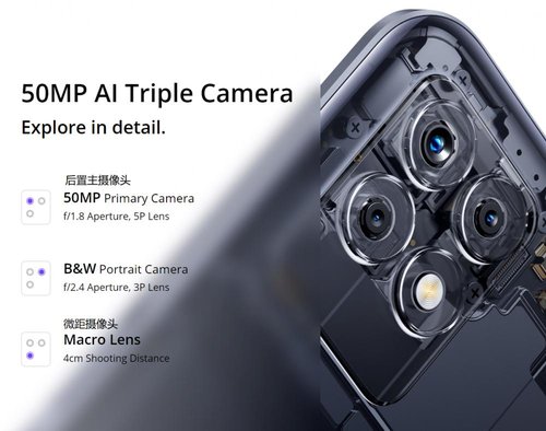 CAMERA MACRO 2MP PER REALME 8i (RMX3151)
