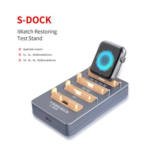 (Prenotazione) AIXUN 7 IN 1 IWATCH BANCO DI PROVA DI RESTAURO PER APPLE IWATCH S1 / S2 / S3 / S4 / S5 / S6 / SE
