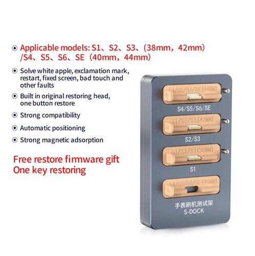 (Prenotazione) AIXUN 7 IN 1 IWATCH BANCO DI PROVA DI RESTAURO PER APPLE IWATCH S1 / S2 / S3 / S4 / S5 / S6 / SE