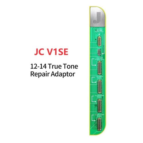 JC V1SE 12-14 SCREEN ADATTATORE RIPARAZIONE TRUETONE PER IPHONE 12 / 12 MINI / 12 PRO / 12 PRO MAX / 13 / 13 MINI / 14 / 14 PLUS / 15 / 15 PLUS