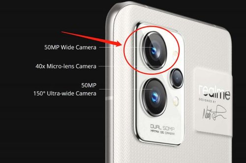 CAMERA POSTERIORE PER REALME GT2 (RMX3310 RMX3312 RMX3311) / GT2 PRO (RMX3301 RMX3300) ORIGINALE