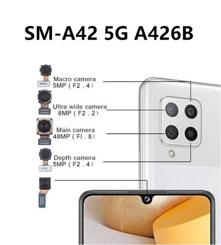 ANGOLO AMPIO CAMERA POSTERIORE PICCOLO 8MP PER SAMSUNG GALAXY A42 5G A426B