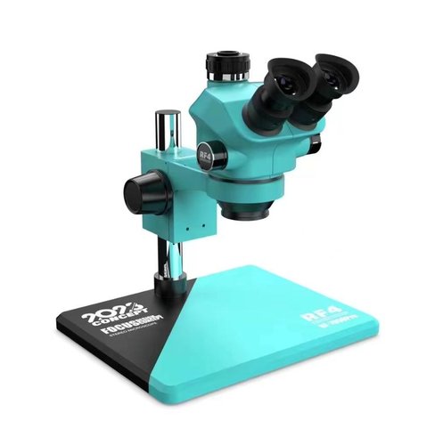 (Prenotazione) RF4 7050PRO MICROSCOPIO 7X-50X TRINOCULAR PERRIPARAZIONE MOBILE + LUCE LED DI MICROSCOPIO