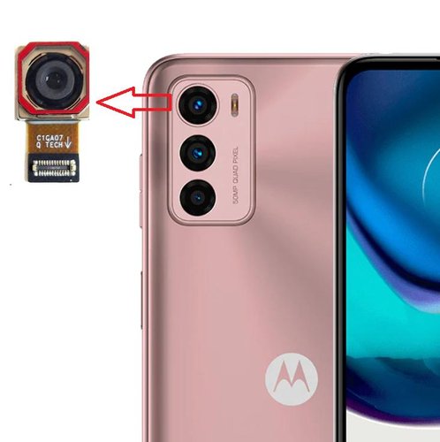 CAMERA POSTERIORE 50MP PER MOTOROLA MOTO G42 (XT2233-2) ORIGINALE