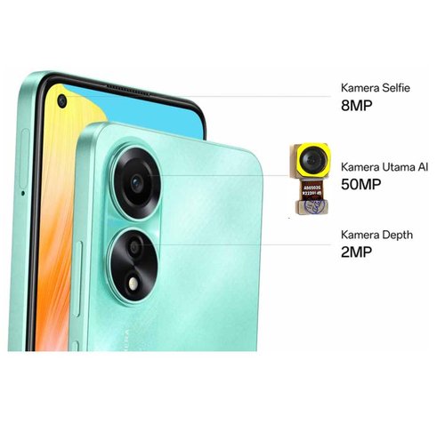 CAMERA POSTERIORE 50MP PER OPPO A78 4G (CPH2565) ORIGINALE