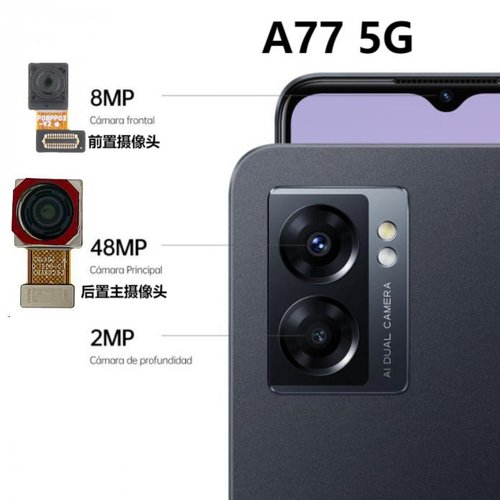 CAMERA ANTERIORE 8MP PER OPPO A77 5G (CPH2339) ORIGINALE